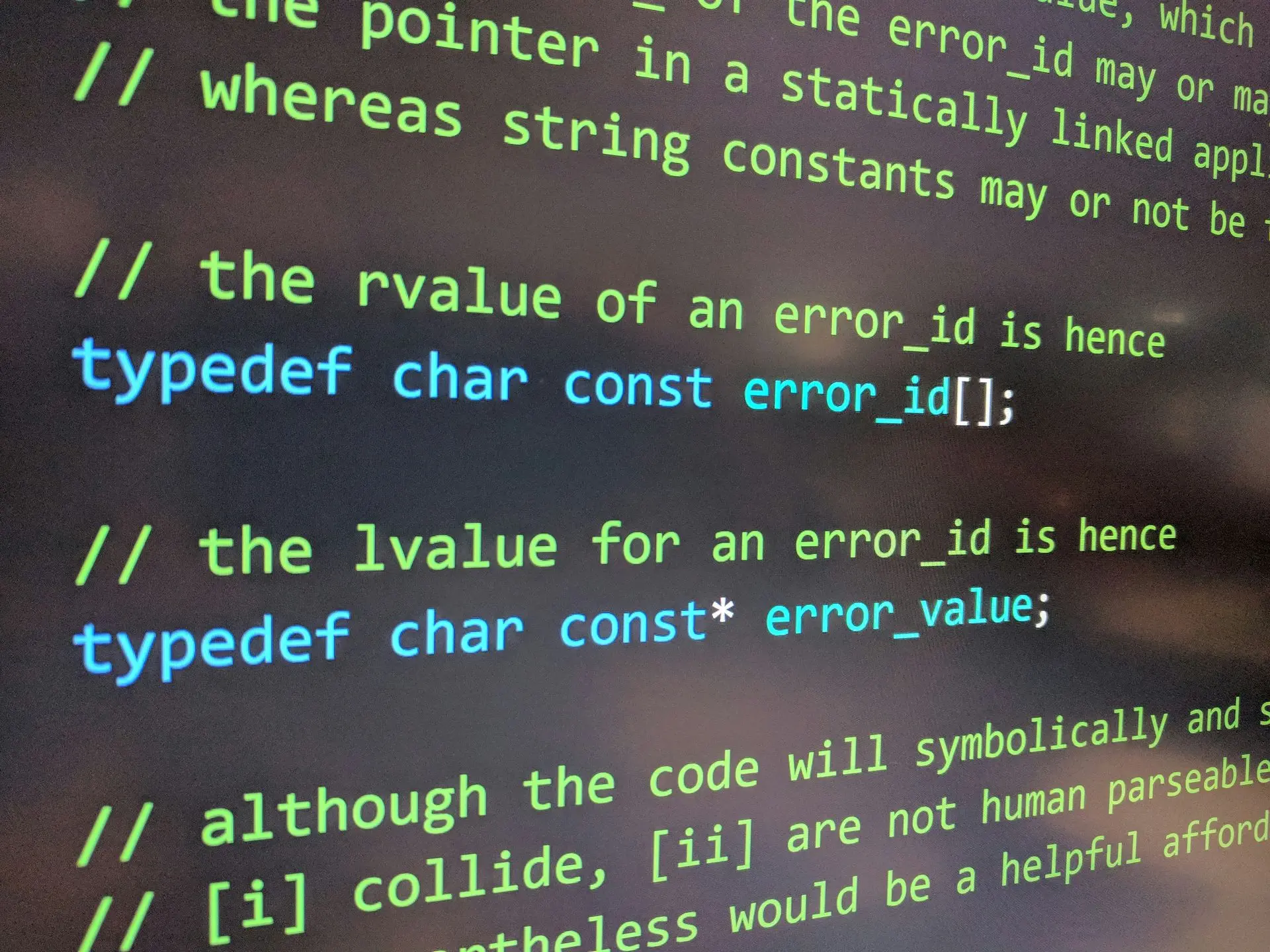 code
